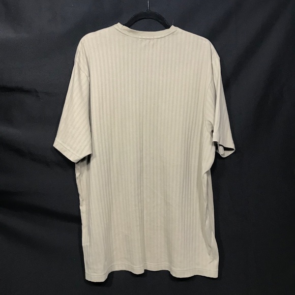Mens Alfani Short Sleeve Ribbed Shirt XXL - Picture 2 of 5